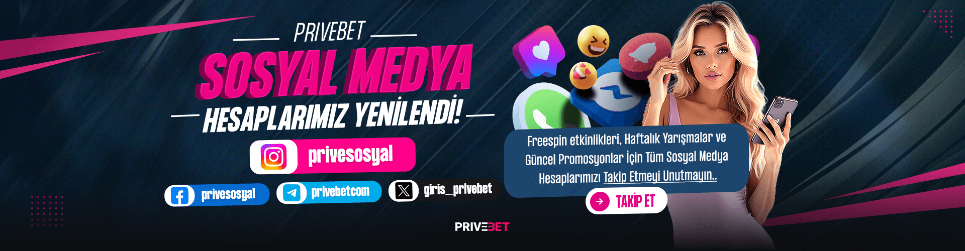 Sosyal medya hesapları